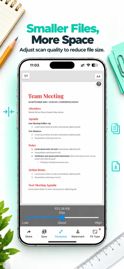 Screenshot 3 di 6 di Document Scanner by Lufick