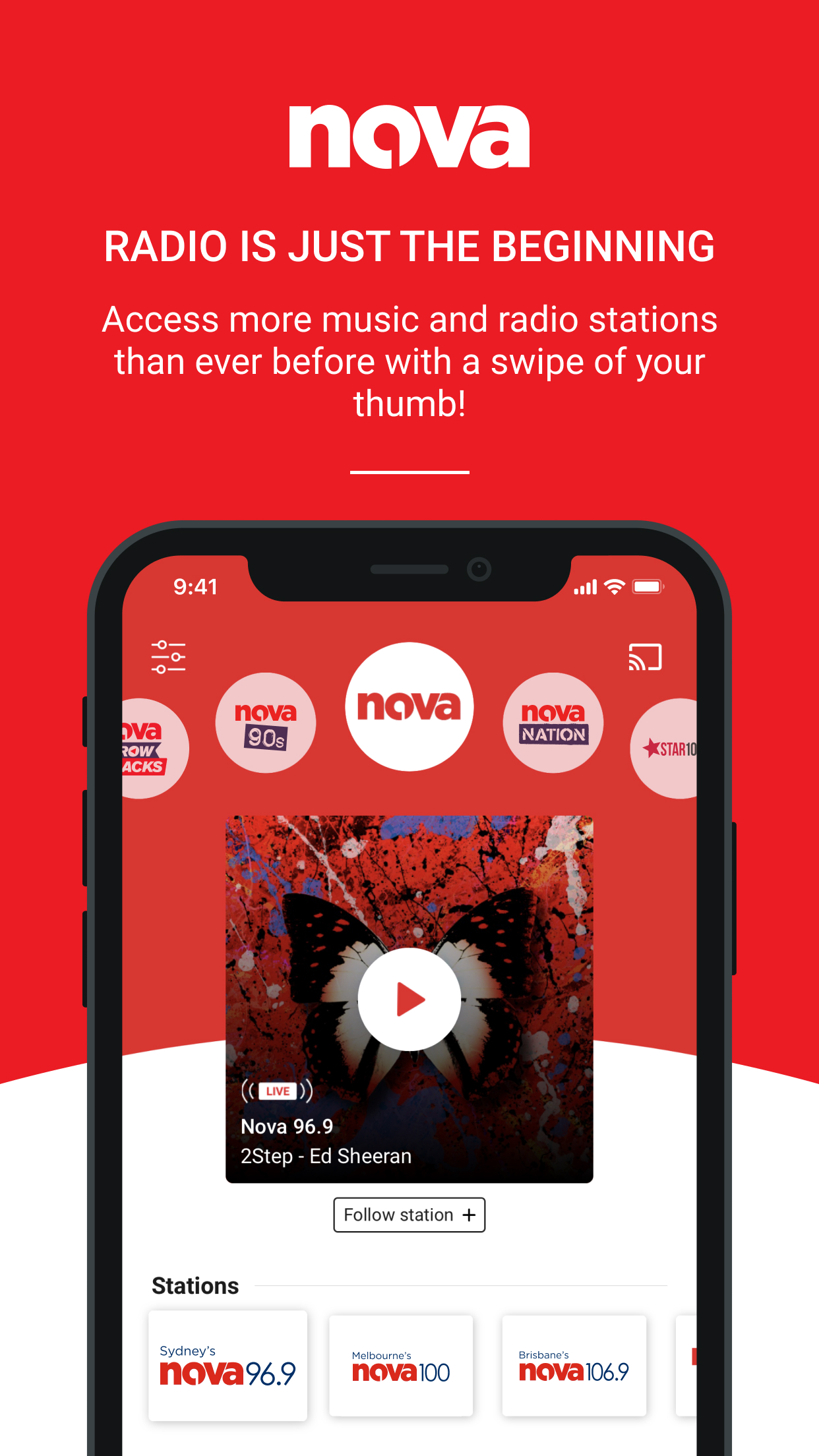 Nova Player: Radio & Podcasts