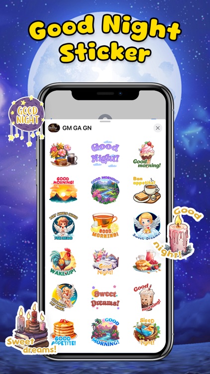 Good Morning & Night Stickers screenshot-5