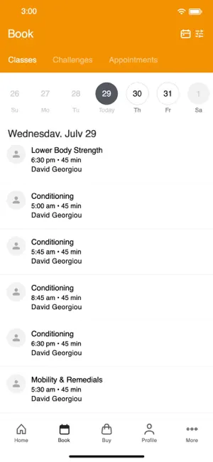 Precision Fitness 24/7 screenshot 2