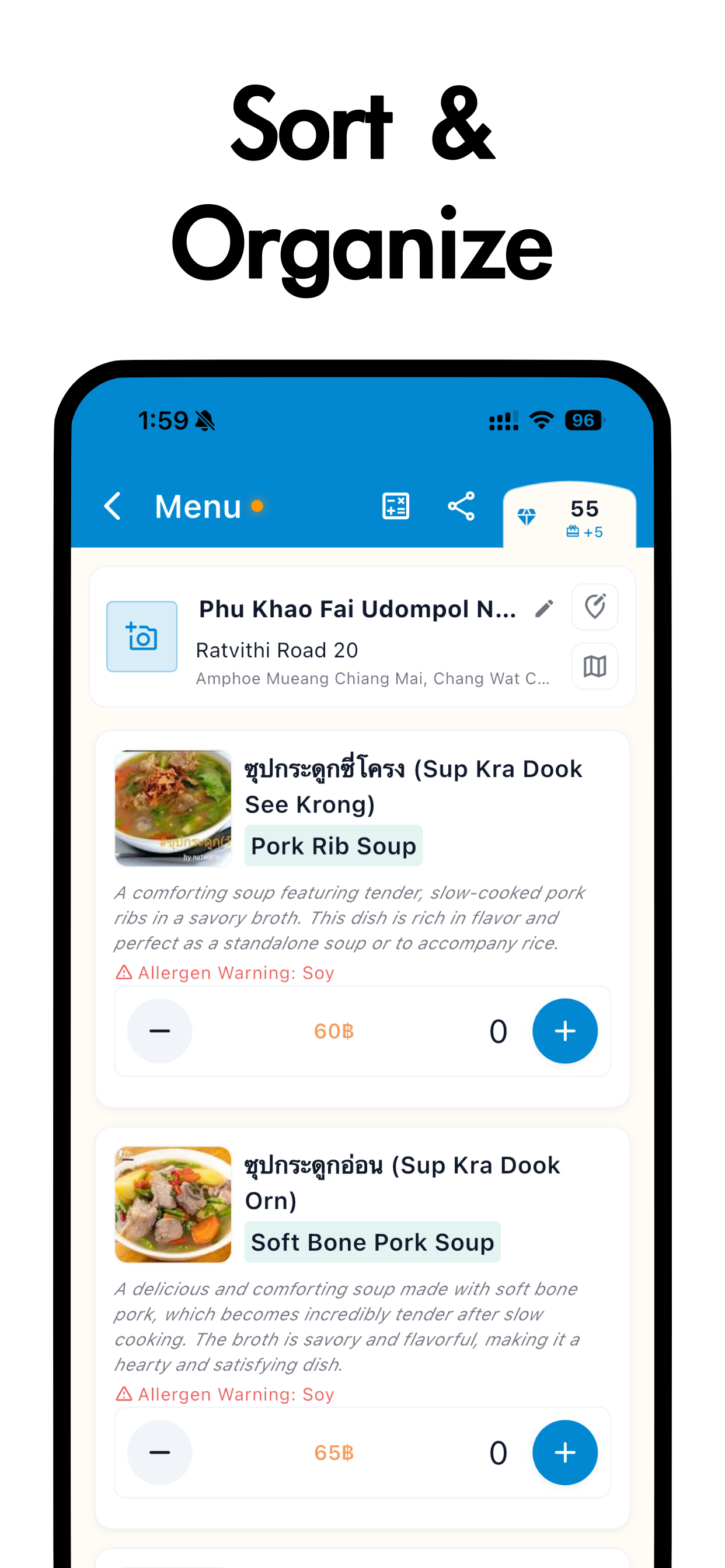 HiddnMenu – Scan Menu & Order screenshot 5