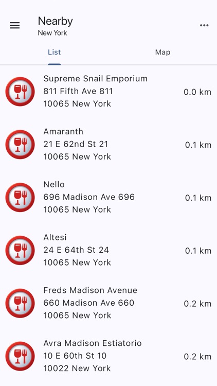 Restaurant Locator Anywhere