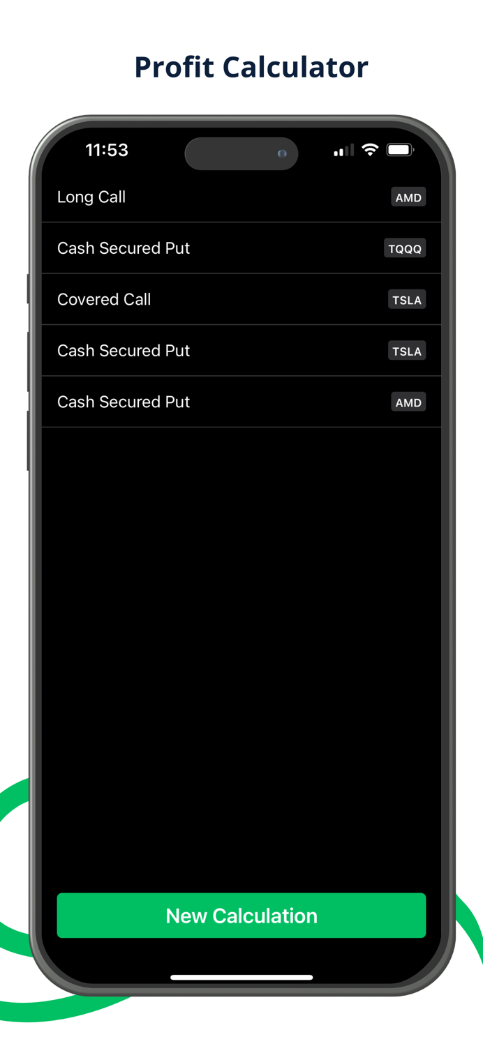 Options Trading Calculator