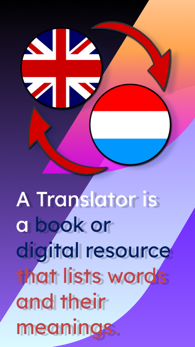 English Luxembourgish Trans screenshot