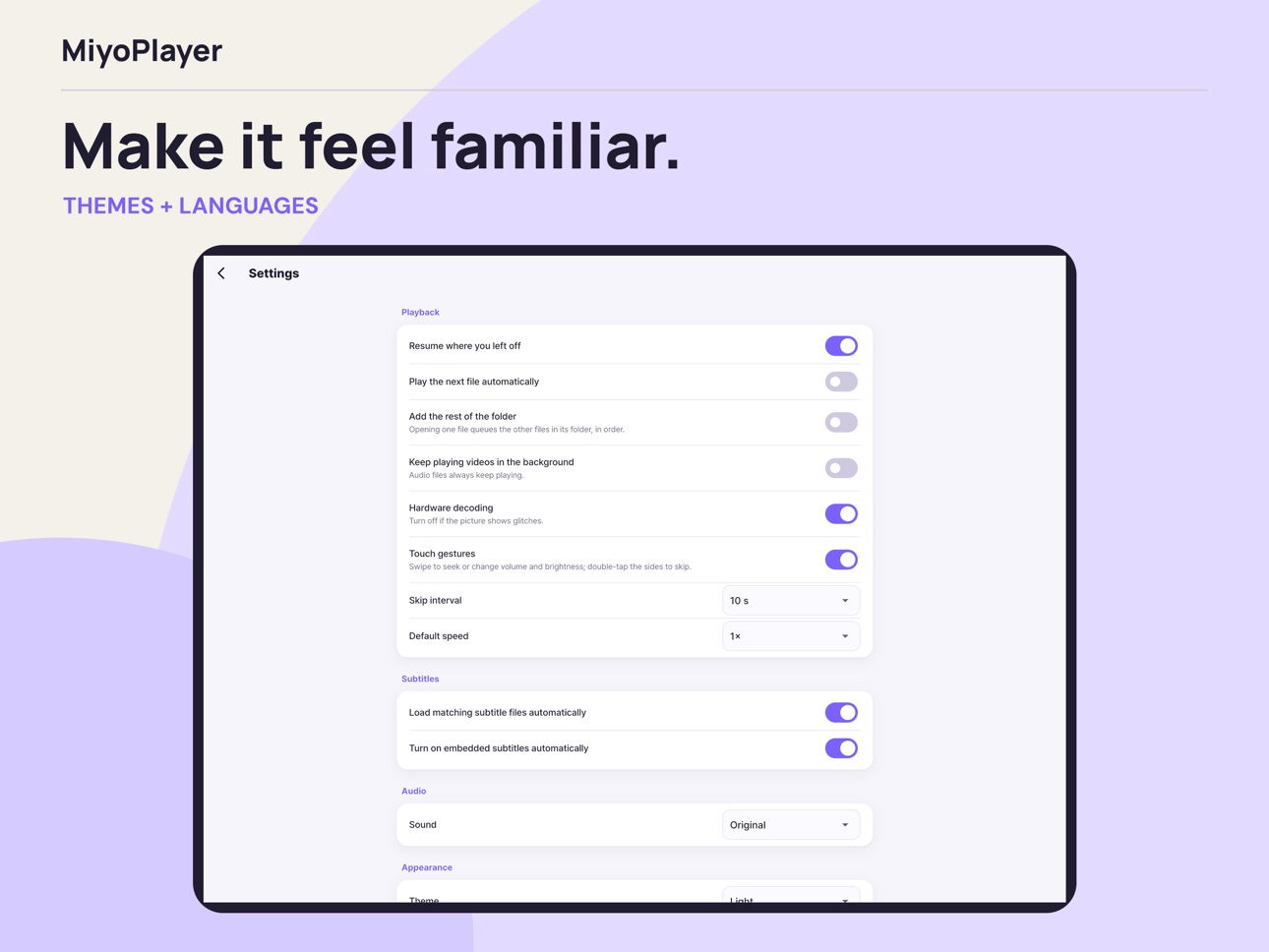Screenshot 8 of MiyoPlayer