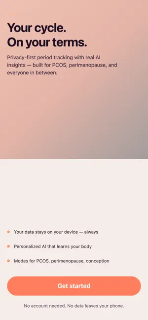 Period & Cycle Tracker - Vyve screenshot 2