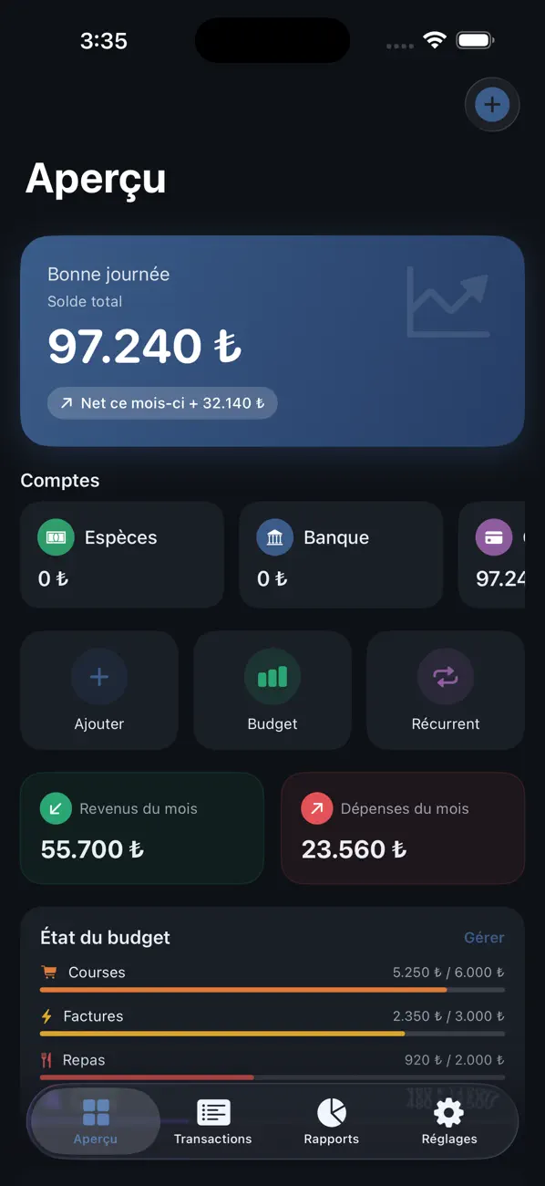 Screenshot #2 pour Comptabilité Mobile