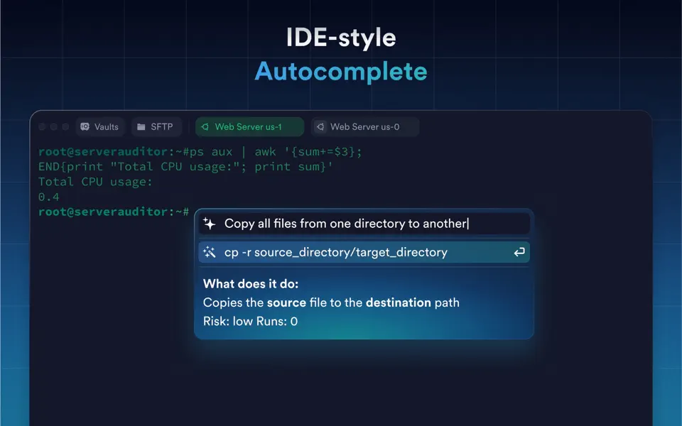 Screenshot 2 of Termius — Modern SSH Client 9.35.4