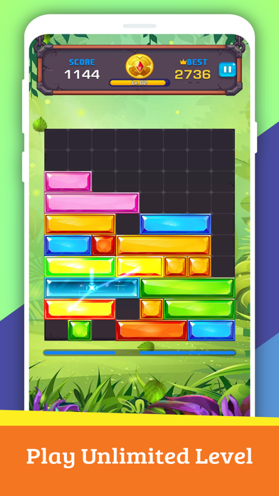 Jewel Blast Falling Puzzle Screenshot