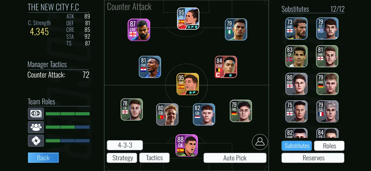 Soccer Dynasty: Club Manager Hack screenshot 4 - iOS game interface