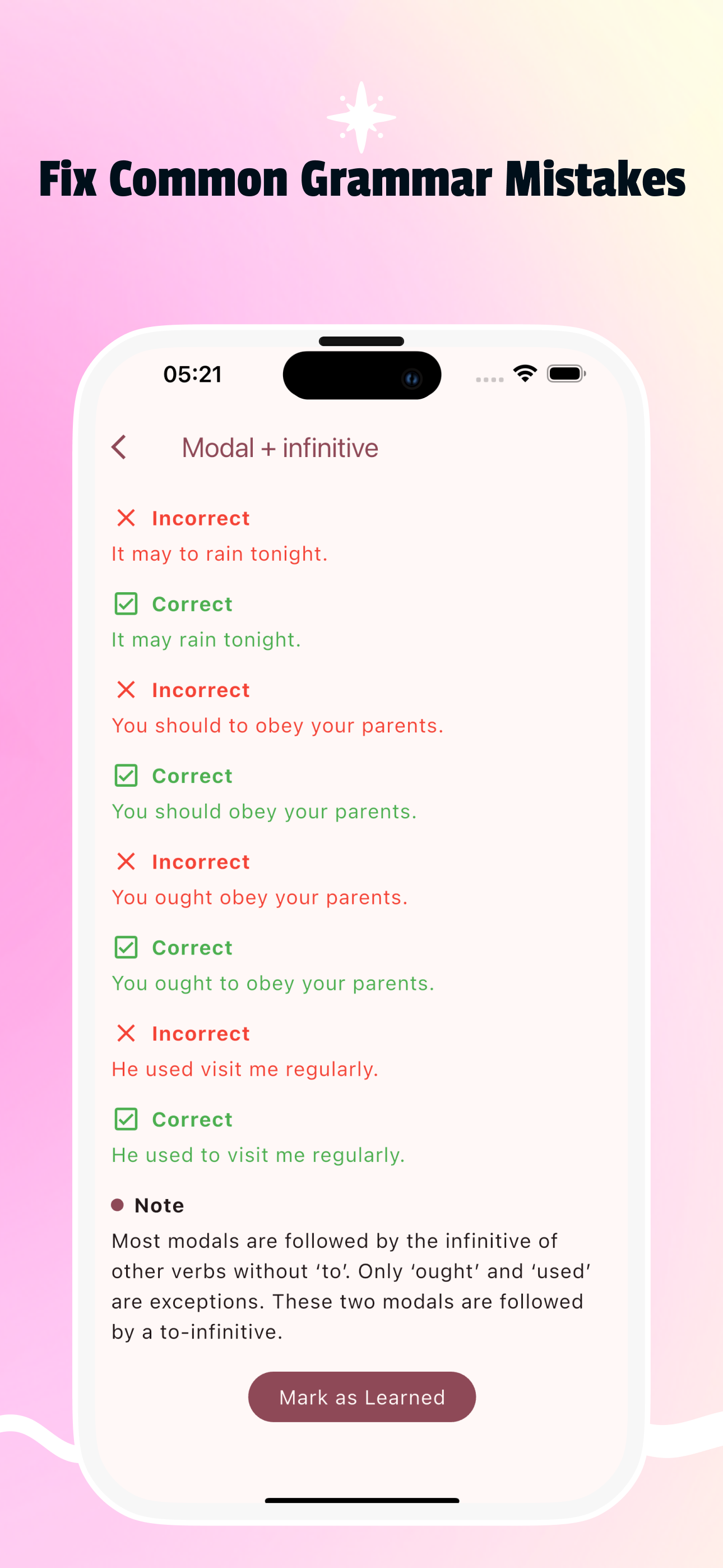 English Grammar Test & Quiz screenshot 7