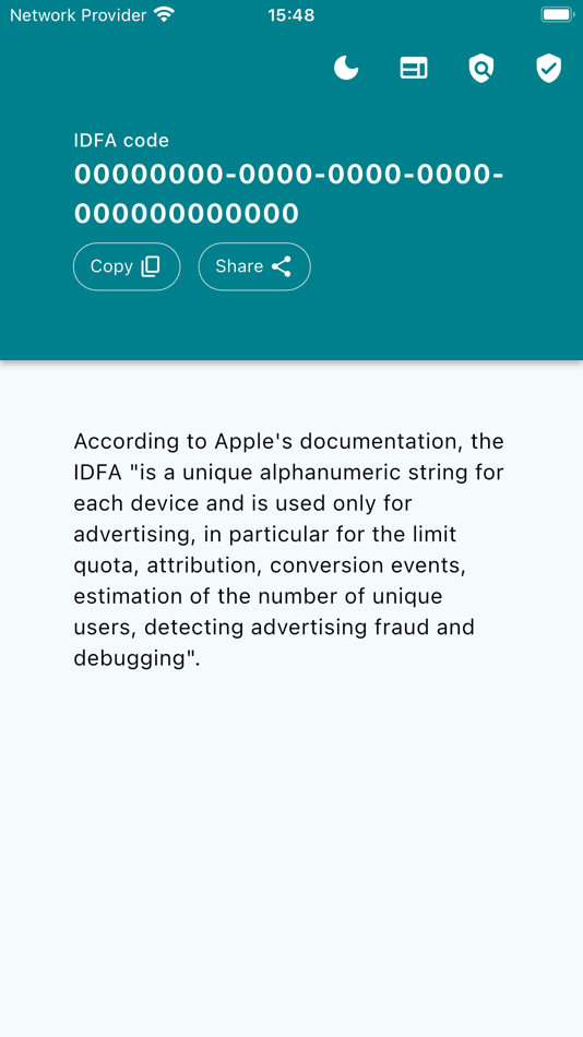 #1. IDFA (iOS) Podle: Francesco Varotti