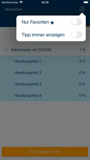 Screenshot von IHK.AEVO–Trainieren Und Testen auf dem iPhone 5