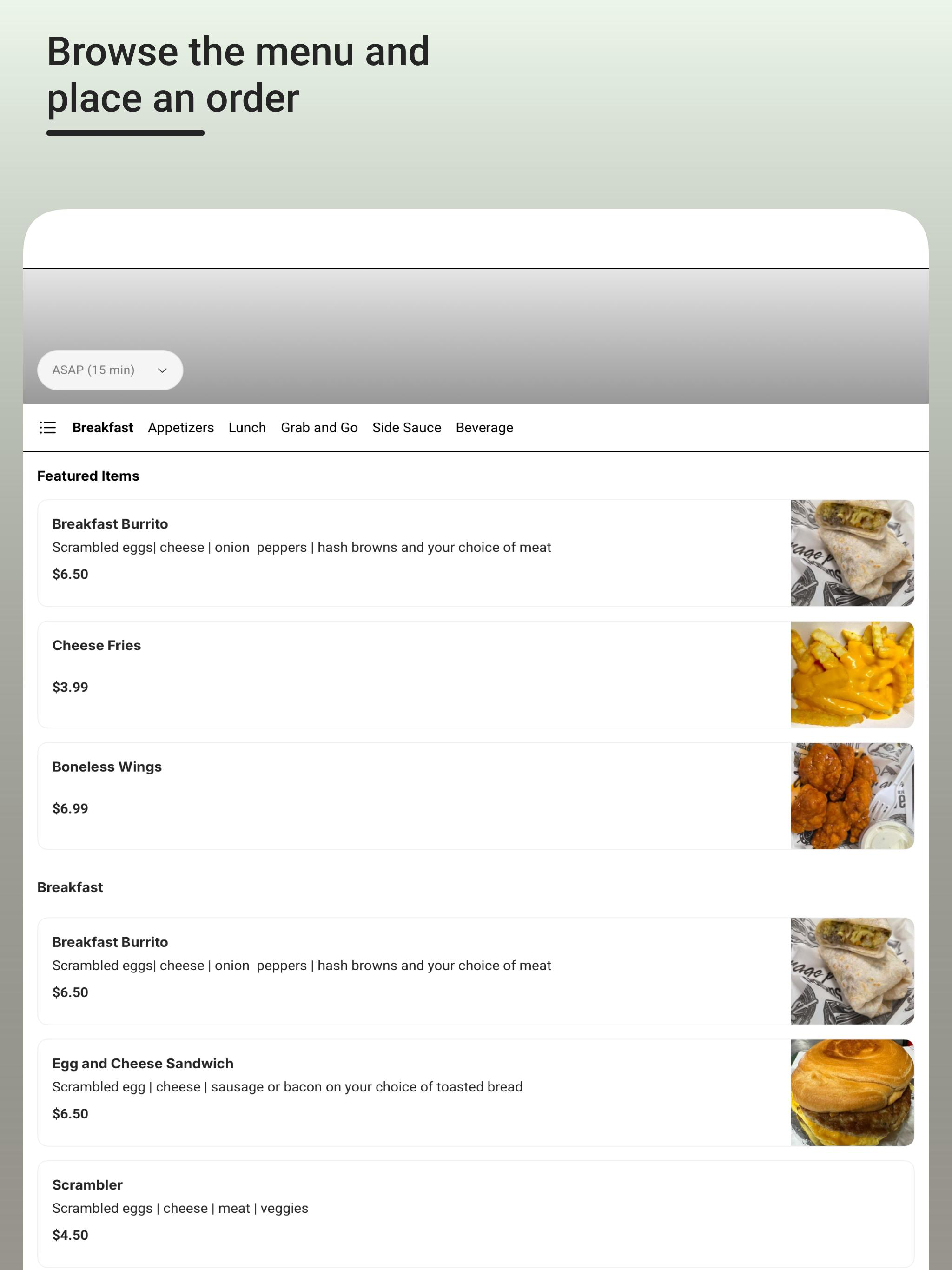 Paisans Morton College screenshot 9