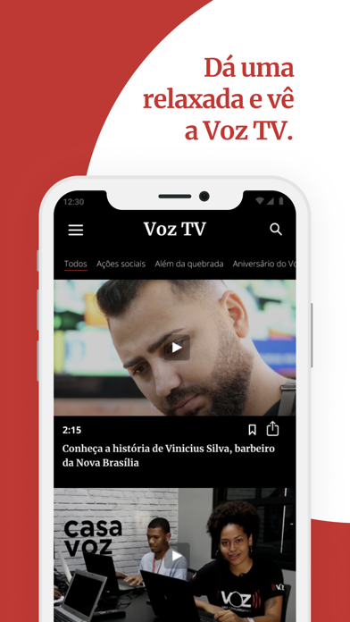 Voz das Comunidades Screenshot