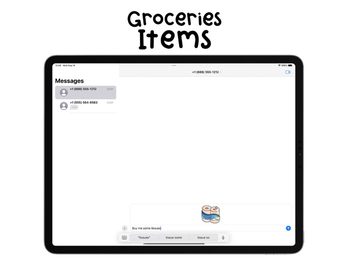 Groceries Stickers