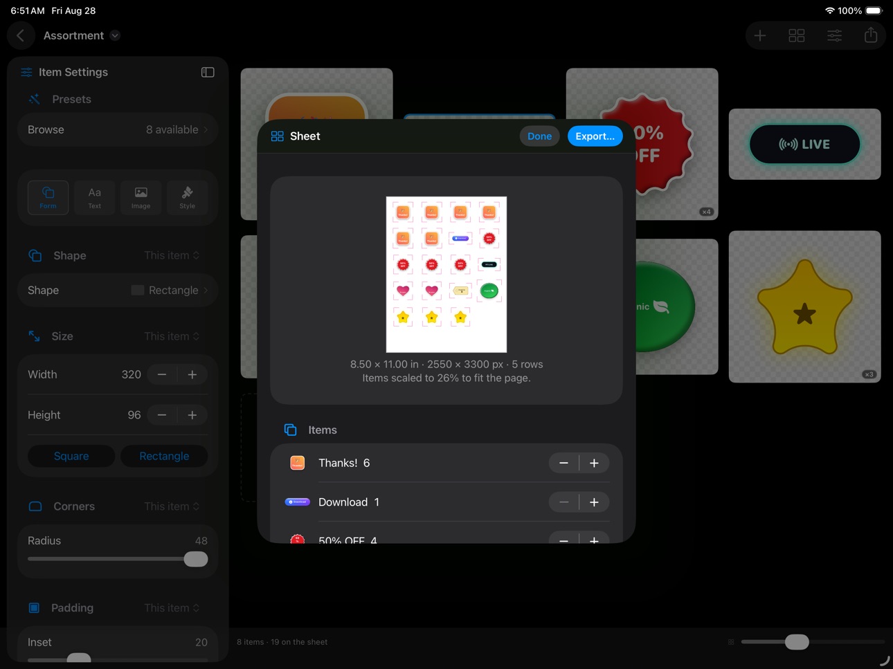 Screenshot 9 of FunFactory — Stickers/Buttons