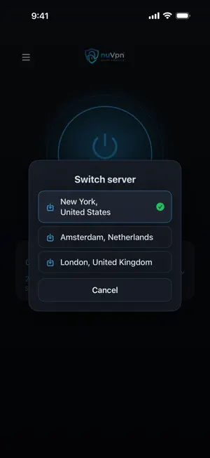 nuVPN — Private & Secure screenshot 2