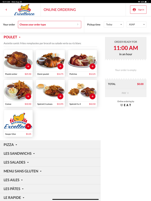 Screenshot #5 pour Rôtisserie Excellence