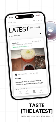 Selecto: Built by taste screenshot
