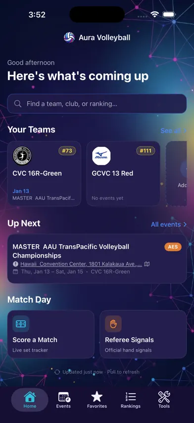 AuraVolleyball screenshot 1