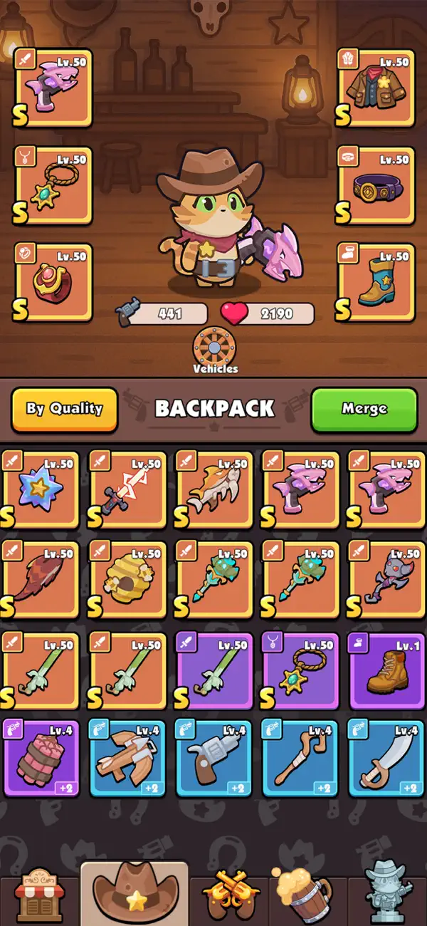 Rumble Paws: Backpack Battle Hack screenshot 5 - iOS game interface