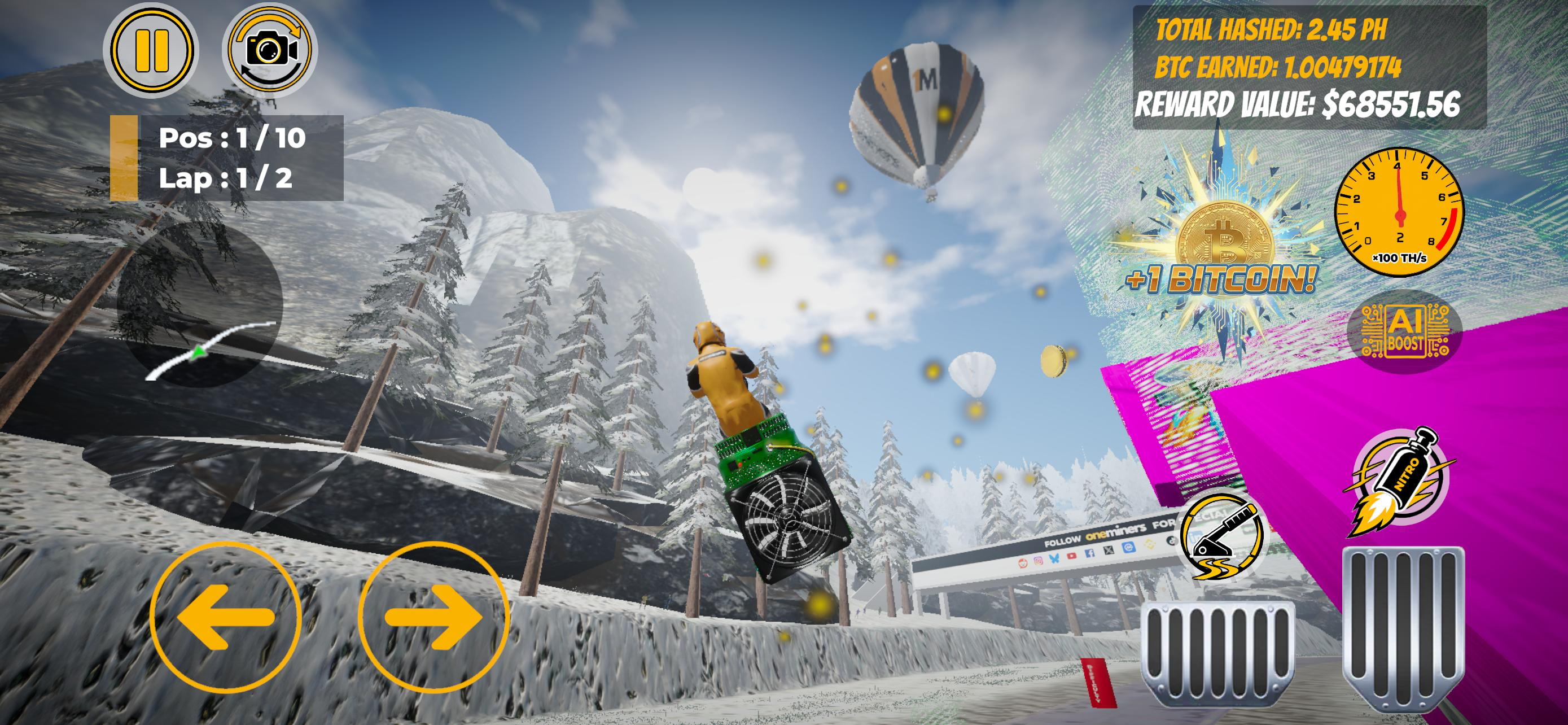 Formula OneMiners screenshot 5