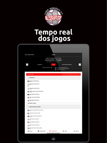 Liga Spedini F7 iPad screenshot