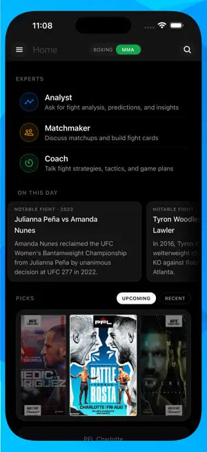 MartialBot: Boxing & MMA screenshot 3