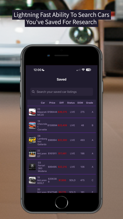 Luxury Car Deals: Auto Finder Screenshot