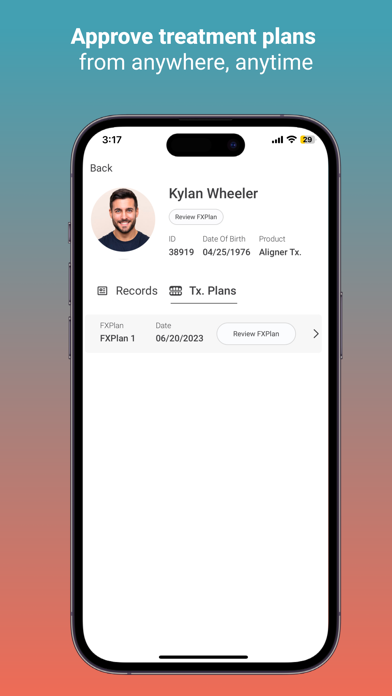 OrthoFX Practice App Screenshot