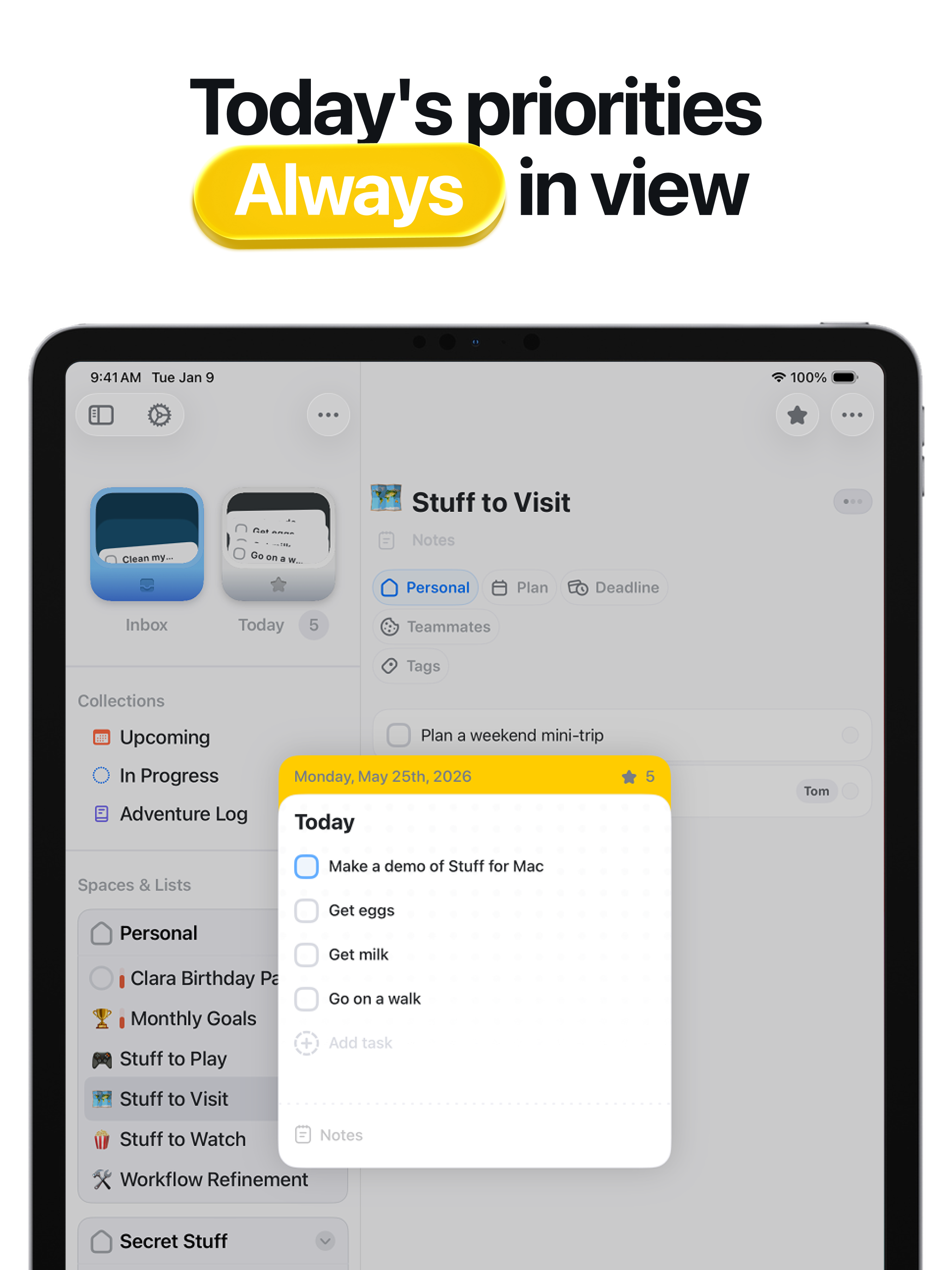 Stuff | ToDos and Lists screenshot 14