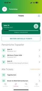 VGN Fahrplan & Tickets screenshot #5 for iPhone