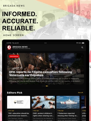 Brigada iPad screenshot 10