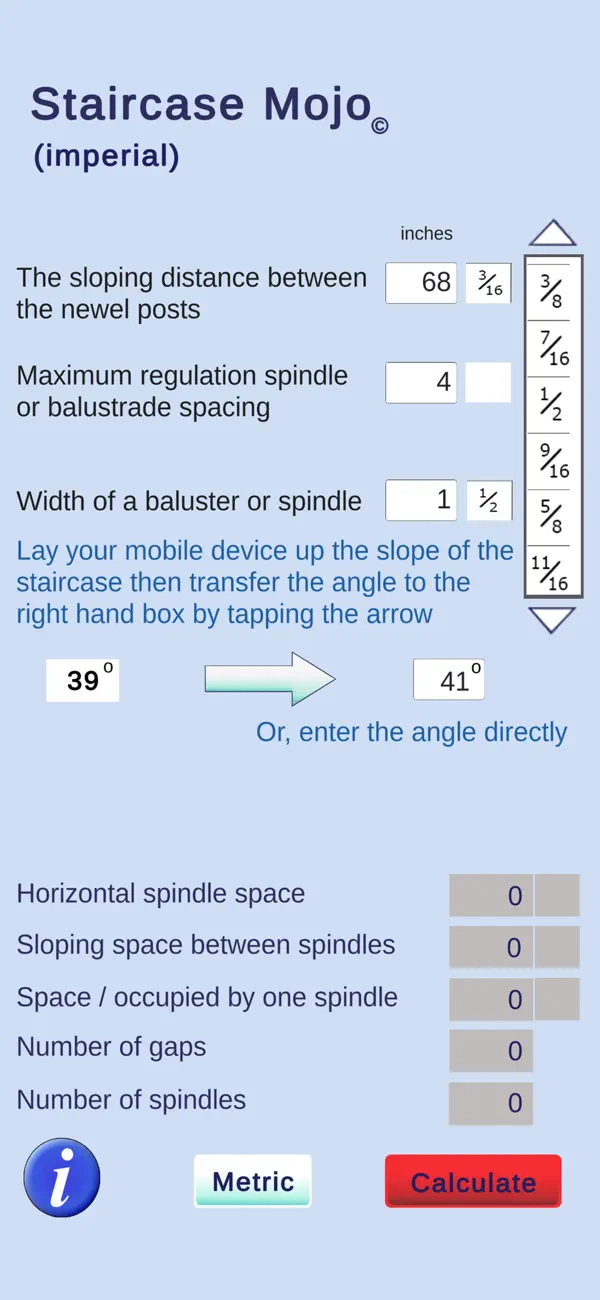 Screenshot #3 pour Staircase Mojo (metric)