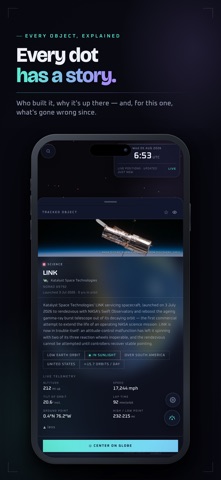 Orbital Traffic app screenshot 2