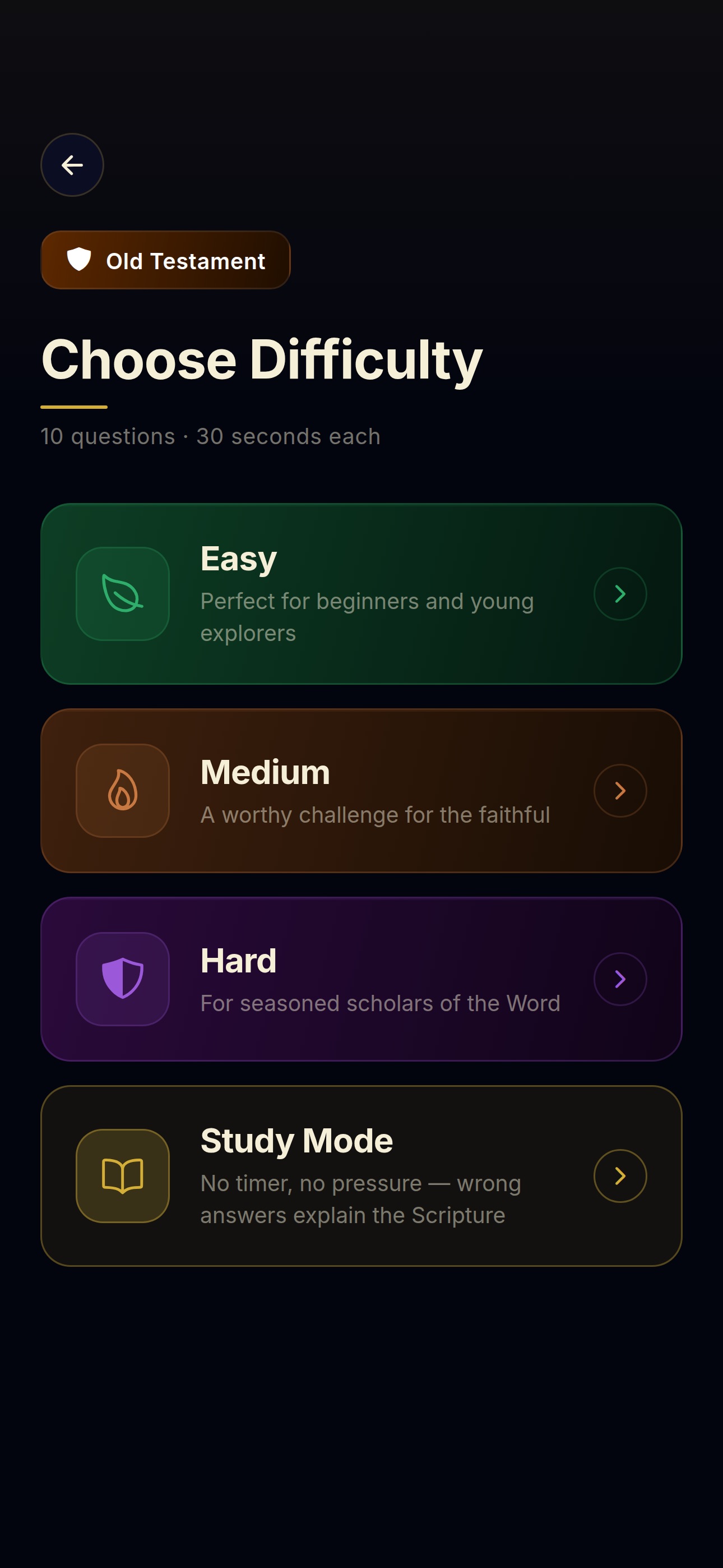Screenshot 3 of Your Bible Trivia Adventure