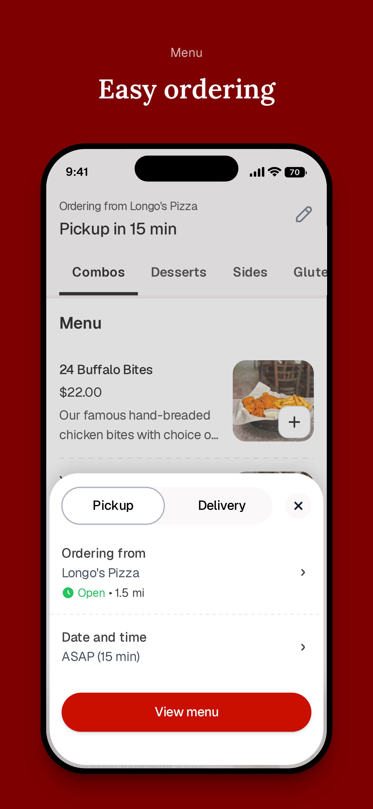 Screenshot 3 of Longo's Pizza
