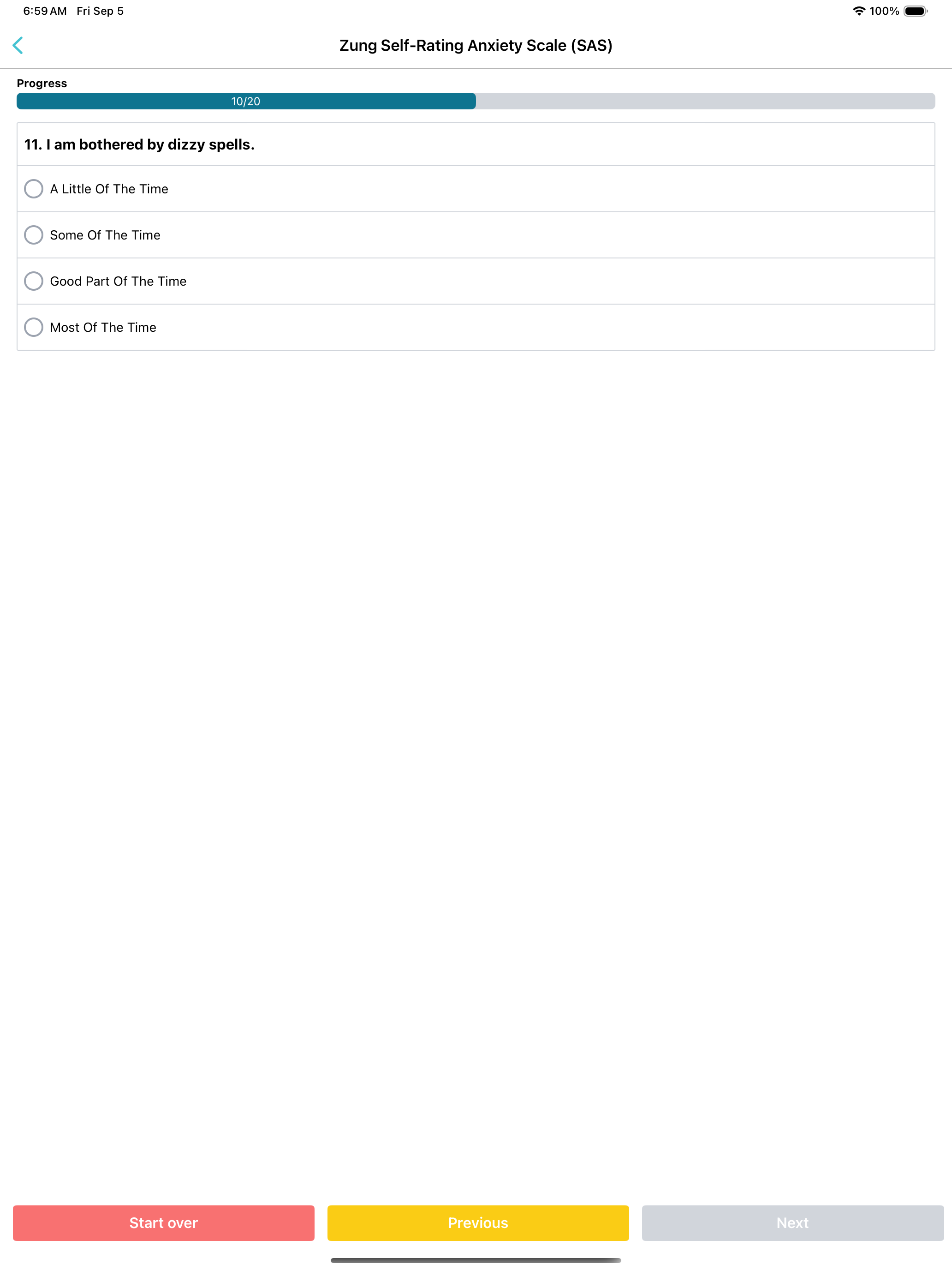 Health Tools: Psycho Tests screenshot 13