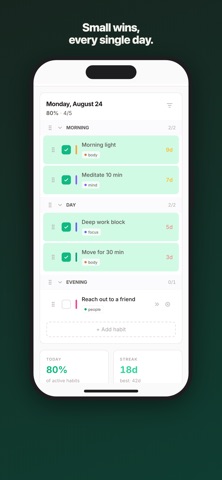 Onward Habit Tracker Screenshot 4 of 5