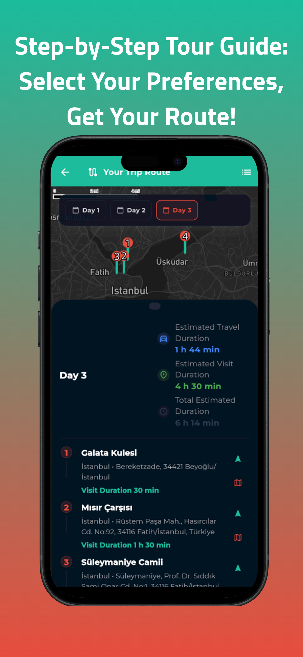 Turvia: Travel, Route & Tour screenshot 5