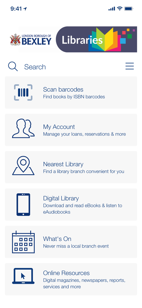 Bexley Libraries screenshot 1