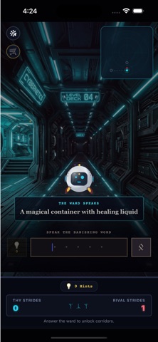 CosmoBot Words: Galaxy Quest screenshot 2