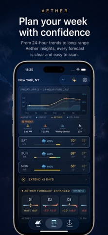 Undercast Weather Aether Screenshot 3 of 5