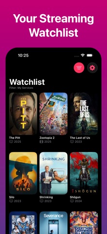 Tinseltown: Movie & TV Tracker screenshot