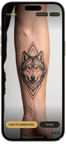 INKD: AI Tattoo Design screenshot