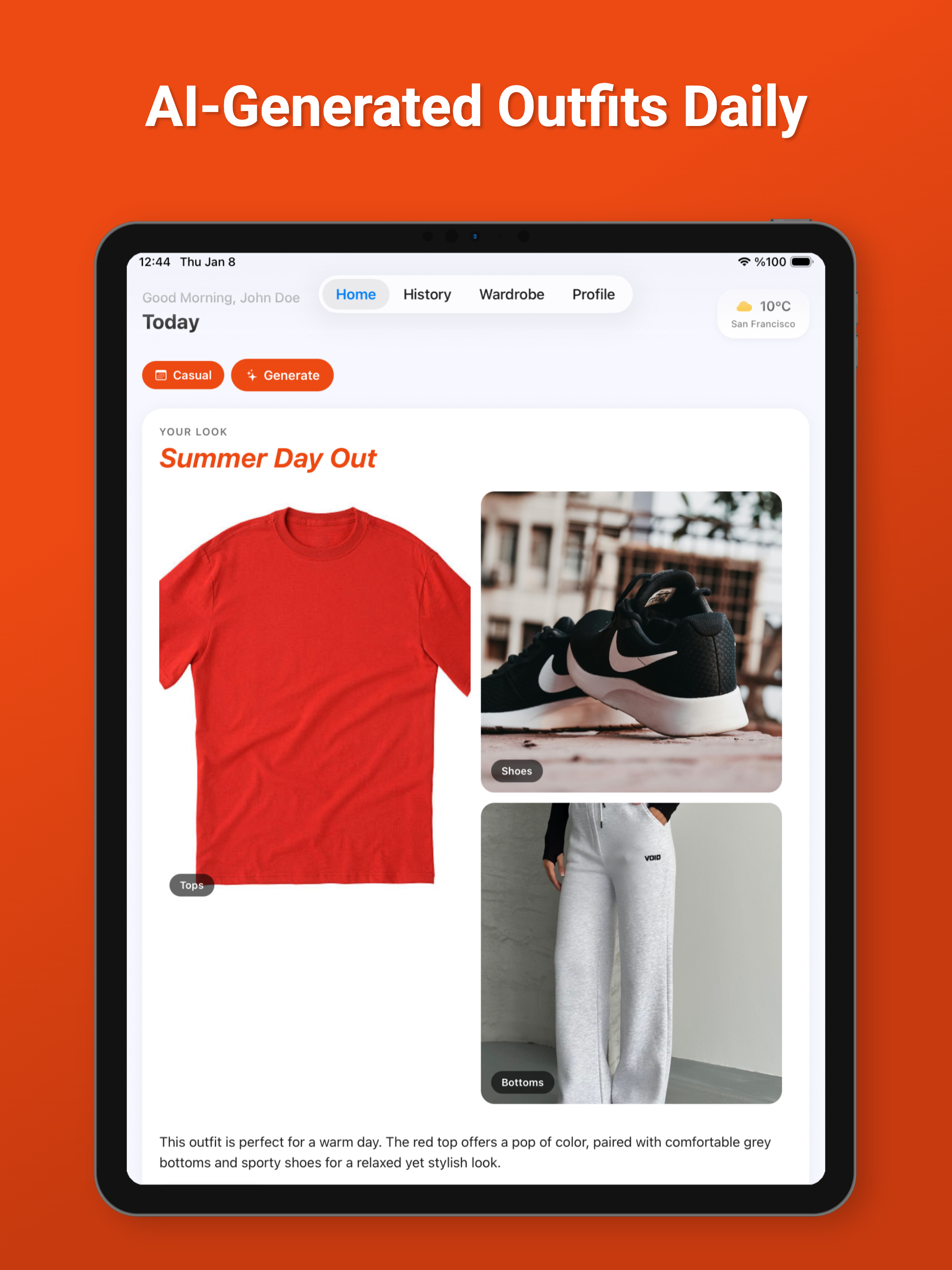 StyleFlow AI – Outfit Planner