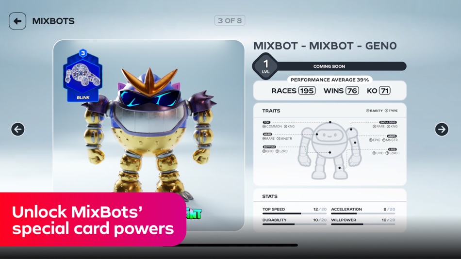 #5. MixMob: Racer 1 (iOS) By: AMBITIONZ SOFTWARE PTE. LTD.