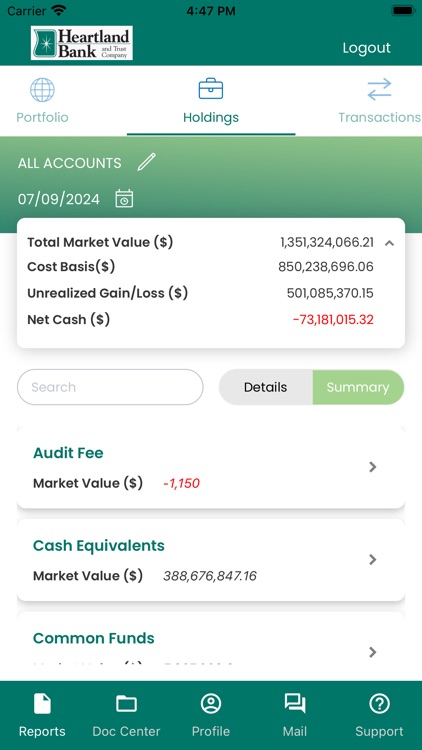 Heartland Bank WM Mobile screenshot-4