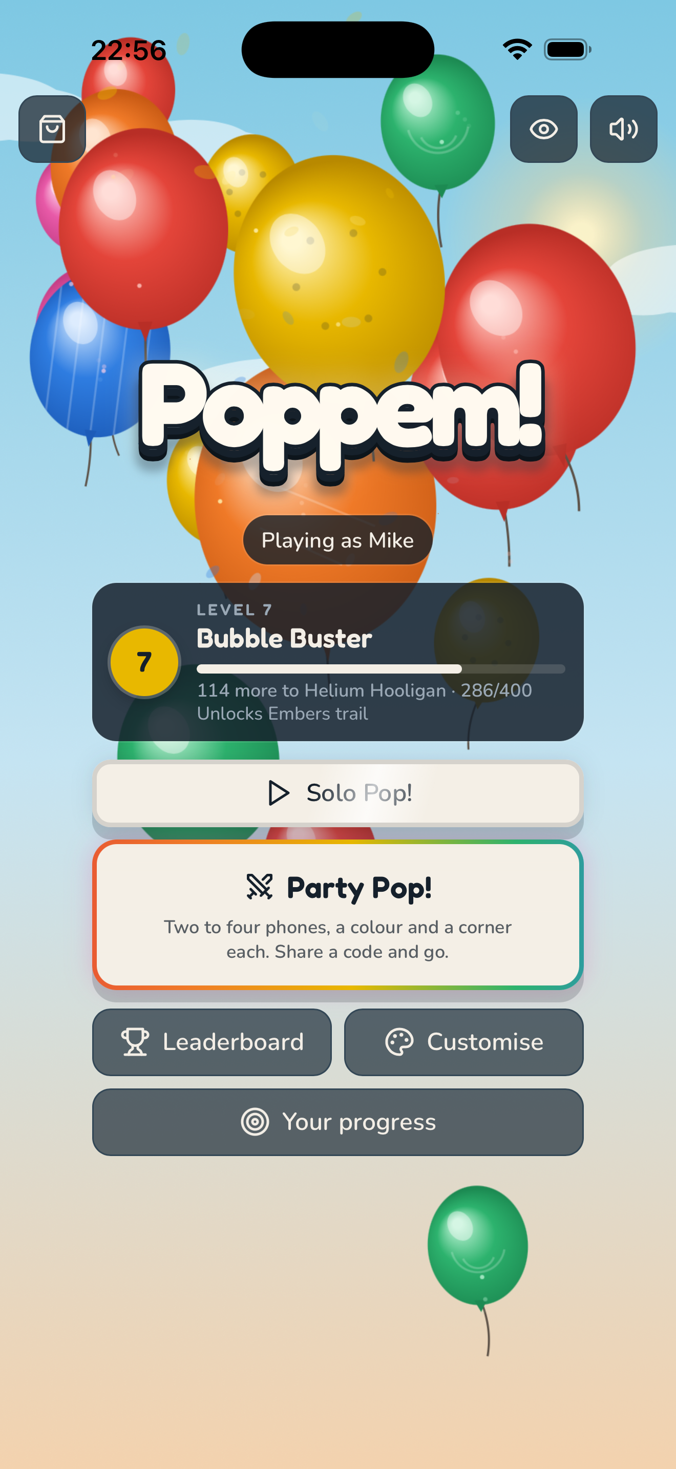Poppem! screenshot 2